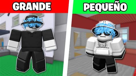 Como Hacer Avatar PequeÑo En Roblox 😺 Mini Avatar Roblox Truco Youtube