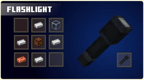 Flashlight Minecraft Addon