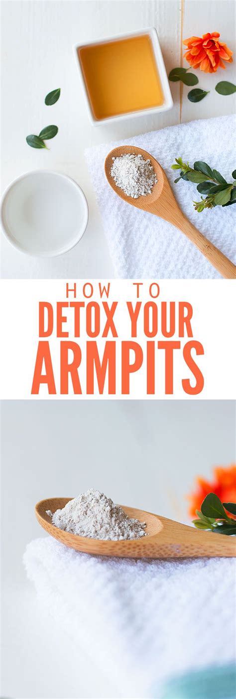 Diy Armpit Detox 2 Simple Ingredients To Get Rid Of The Stink