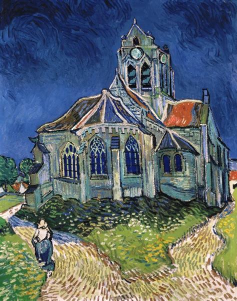 The Church At Auvers Sur Oise Oil Painting Of Vincent Van Gogh As Art