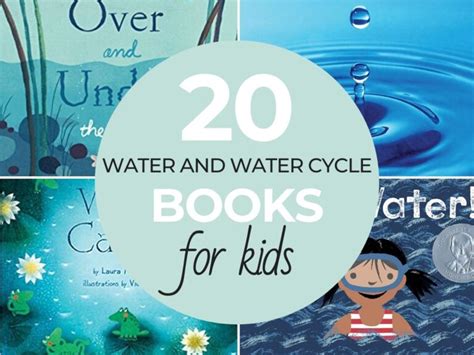 20 Water Books For Kids And Water Cycle Books Natural Beach Living