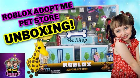 Roblox Adopt Me Pet Store Play Set Review And Unboxing Youtube