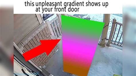 This Unpleasant Gradient Shows Up At Your Front Door Video Gallery