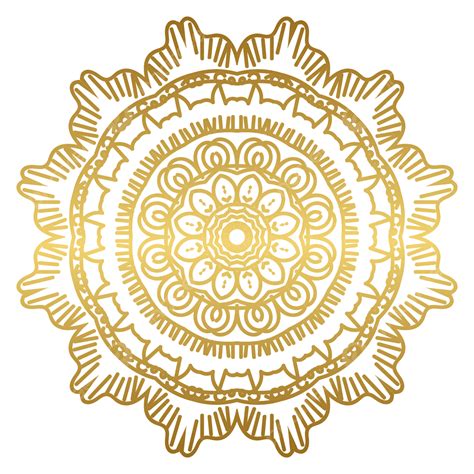Luxury Gold Mandala Transparent Background Mandala Mandala Art