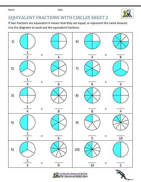 Splashlearn.com has been visited by 10k+ users in the past month Comparing Fractions Worksheets Grade 5 Pdf - Download ...