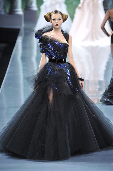 Christian Dior At Couture Fall 2008 Fashion Runway Dresses