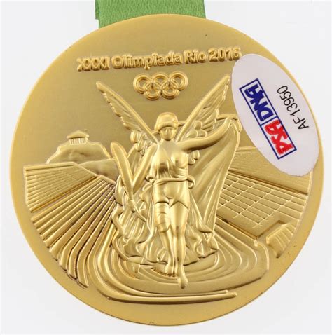 Usain Bolt Signed Rio 2016 Olympic Games Gold Medal Psa Coa