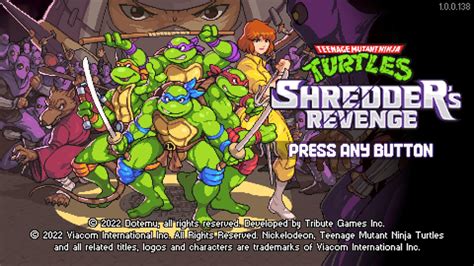 Teenage Mutant Ninja Turtles Shredders Revenge Nintendo Switch Best