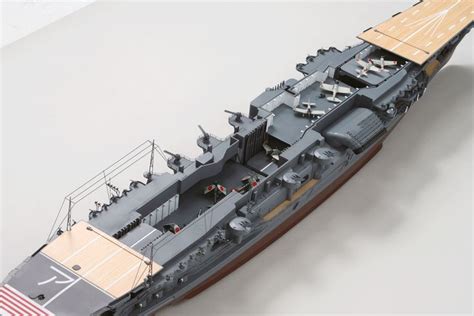 Ijn Akagi 1250 Scale Model Warship Model Aircraft Carrier Imperial