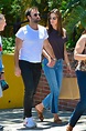 Alessandra Ambrosio holds hands with partner Jamie Mazur | Daily Mail ...