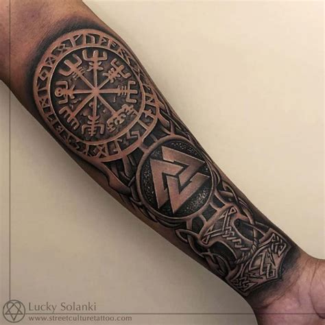 Viking Tattoo Sleeve Men Tattoos Arm Sleeve Norse Tattoo Tattoo