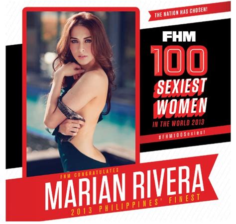 Marian Rivera Is 2013 Fhm Philippines Sexiest Woman