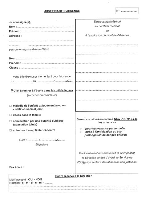 Document Mod Le Certificat M Dical Absence Scolaire Pdf Hot Sex Picture