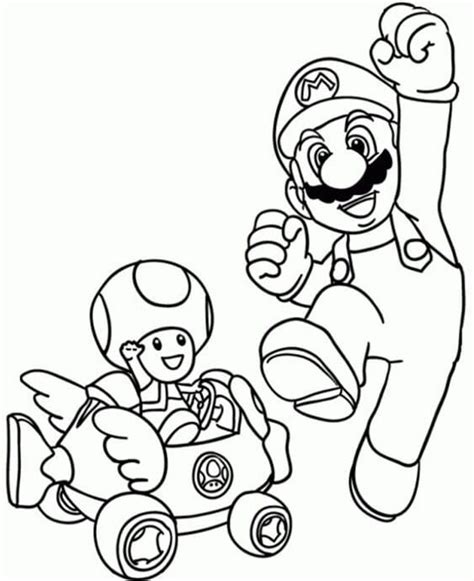 Free And Easy To Print Mario Coloring Page Mario Coloring Pages Super