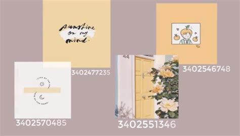 43 Aesthetic Decal Id Cute Bloxburg Picture Codes