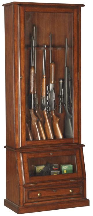 American Furniture Classics Model 898 12 Gun Slanted Base Cabinet