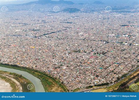 Vista Aérea De Ciudad De México Imagen De Archivo Imagen De Capital