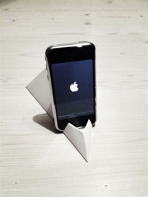 How To Make Origami Paper Iphone Facetime And Video Stand Origami Paper