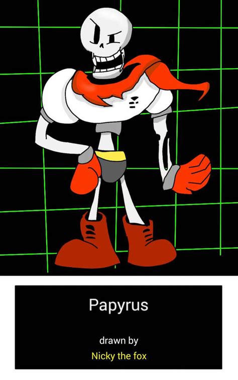 Papyrus By Nickyoffox On Deviantart