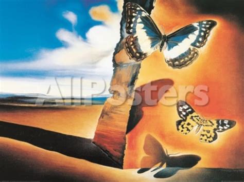 Landscape With Butterflies Prints By Salvador Dalí At