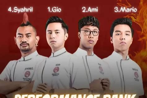 Mengejutkan Hasil Lengkap Top 4 Masterchef Indonesia Season 10 Yang