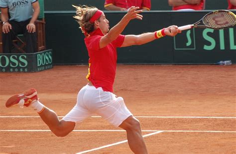 Feliciano Showed Great Tennis And Naked Butt Wearing A Jock Strap