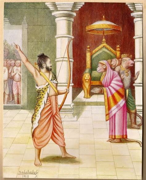 Swamis Indology Blog Kiskindha Kanda Pictures From Valmiki Ramayana