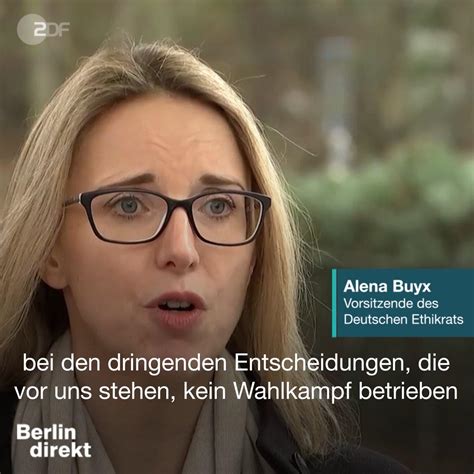 Zdf Heute Buyx Mit Corona Keinen Wahlkampf