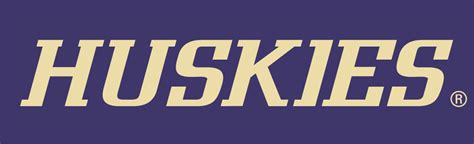 Washington Huskies Wordmark Logo Ncaa Division I U Z Ncaa U Z