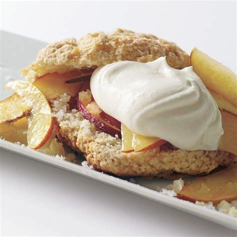 Fresh Peach And Gingercream Shortcakes Recipe Fruity Desserts How