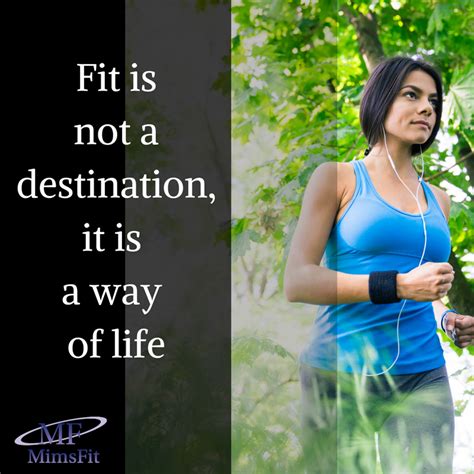 Fit Is Not A Destinationit Is A Way Of Life Beartooth Marketing And Design