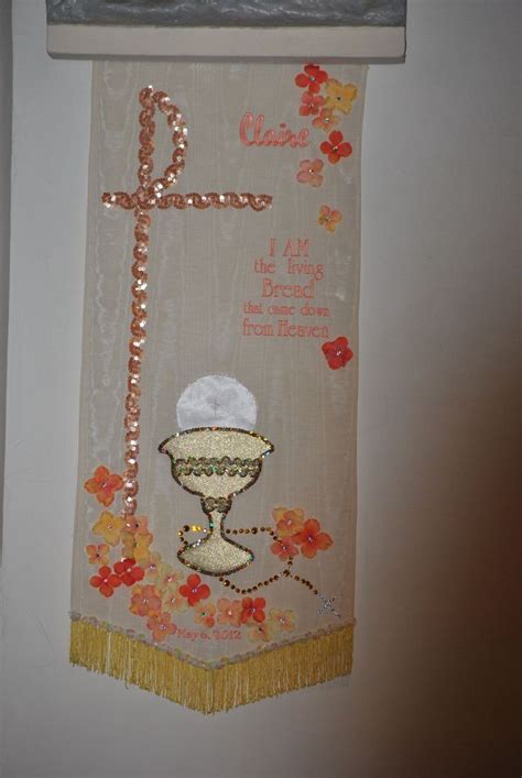 First Communion Banner Templates New Concept