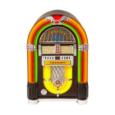Crosley Tabletop Jukebox With Cd Player And Bluetooth From Sportys