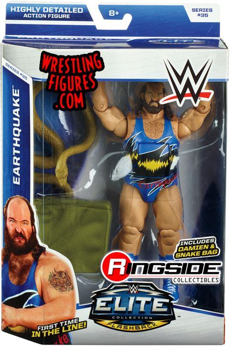 Earthquake Wwe Elite 35 Wwe Toy Wrestling Action Figure By Mattel