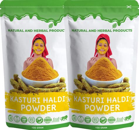 Wild Turmeric Powder For Skin Whitening Kasthuri Manjal Kasturi