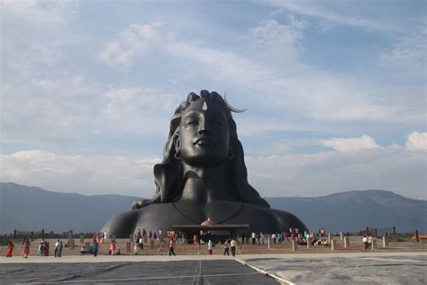 Adiyogi Shiva Statue Worlds Largest Bust Sculpture