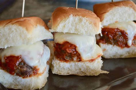 Easy Italian Meatball Sliders This Delicious House