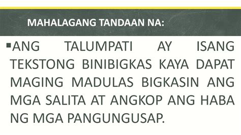 Mga Paraan Sa Pagsulat Ng Talumpati Likas Proseso