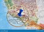 Mapa de Los Angeles foto de stock. Imagem de global, anjo - 1995464