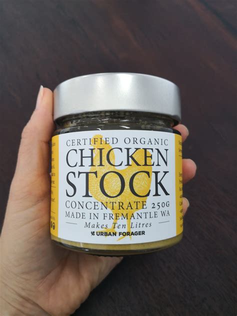 ORGANIC CHICKEN STOCK CONCENTRATE 250G (URBAN FORAGER) - The Little Big ...