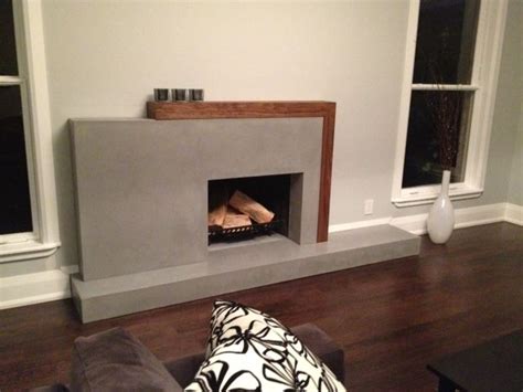 Concrete Mantles Start To Finish Design And Installation Available At