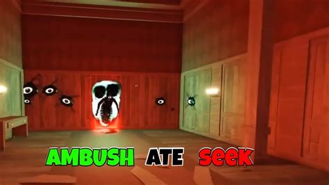 Ambush Ate Seek In Roblox Doors Youtube