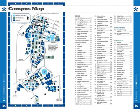 Nau Flagstaff Campus Map