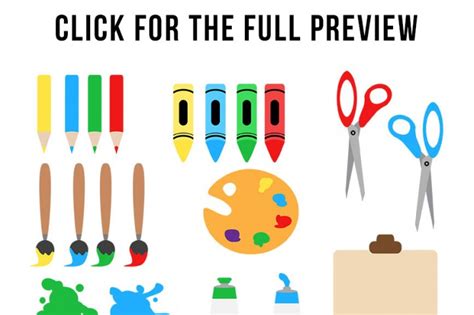 Art Supplies Clipart Free 20 Free Cliparts Download Images On