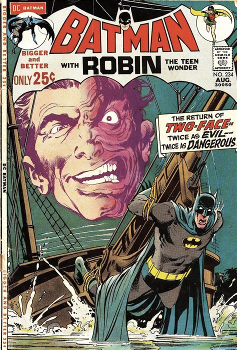 Batman No 234 Cover By Neal Adams Catspaw Dynamics · Comics Books