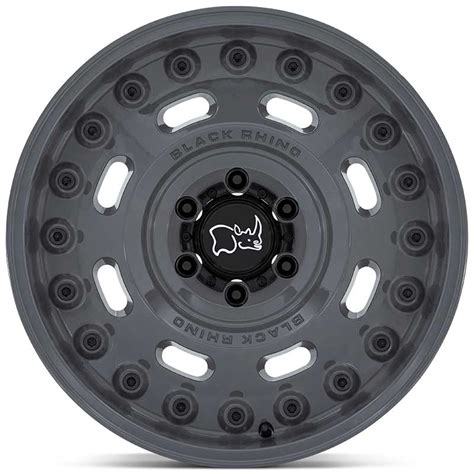 1795axl066140g12 Black Rhino Axle Battleship Gray Wheels