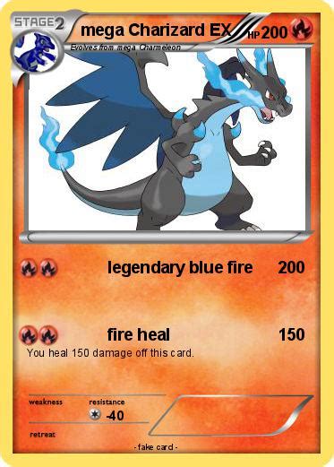 Printable legendary pokemon cards raikou suicune legend. Pokémon mega Charizard EX 12 12 - legendary blue fire - My Pokemon Card