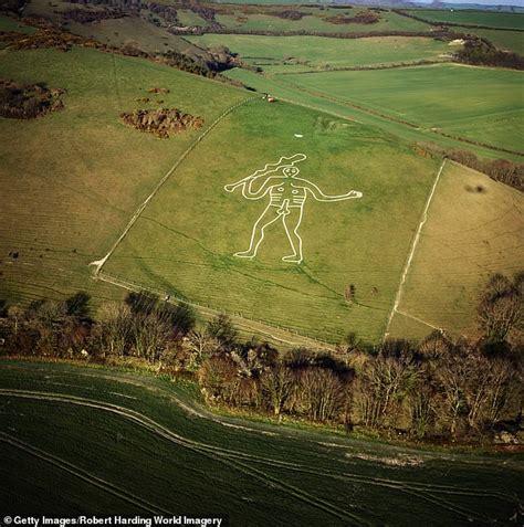 Scientists Try To Find The Age Of Cerne Abbas Chalk Giant In Dorset