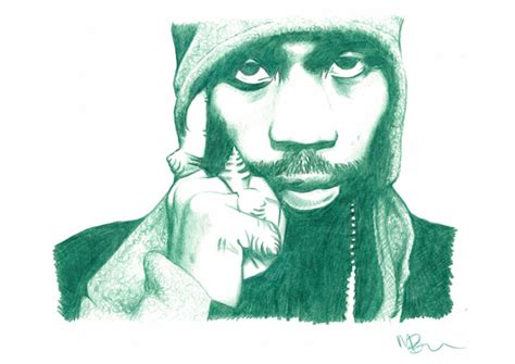 Daily Beautiful Illustrations 42 Hip Hop Portrait