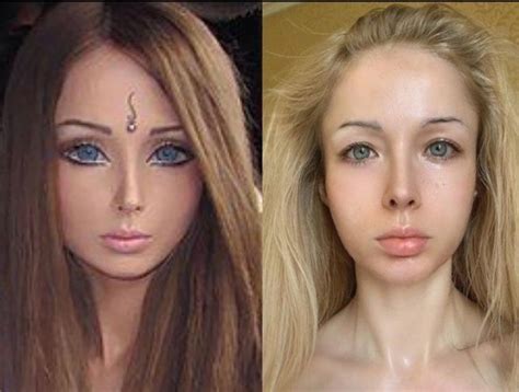 Así Es La Barbie Humana Valeria Lukyanova Sin Maquillaje Y Recién Levantada